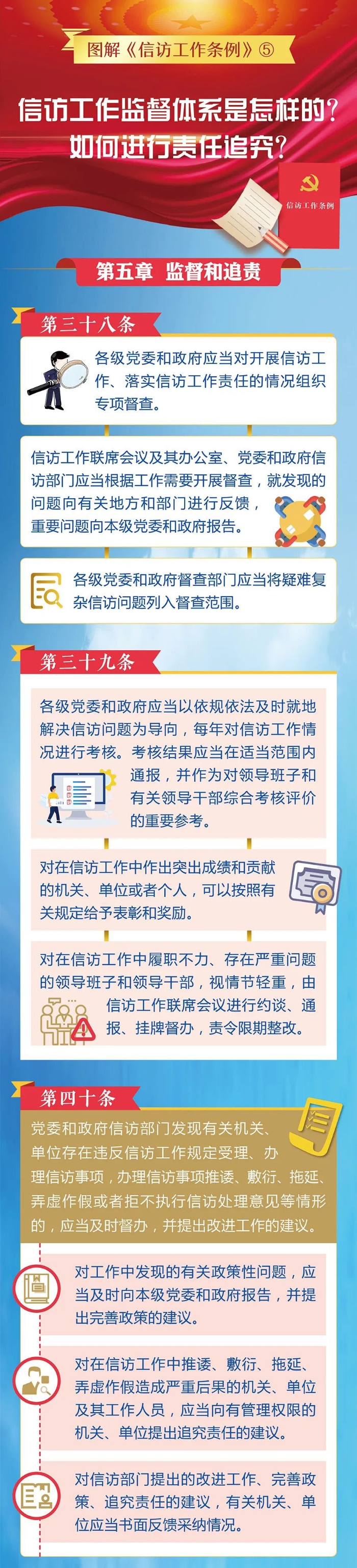 5.信訪工作監(jiān)督體系是怎樣的？如何進行責任追究？1